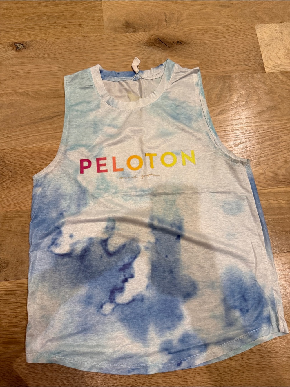 Peloton x Spiritual Gangster Tie-Dye Muscle Tank